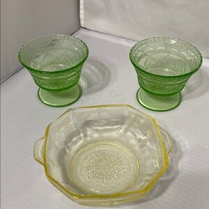 Vintage Depression Glass